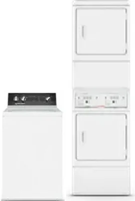 Side by Side Washer & Dryer Set